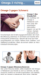 Mobile Screenshot of ohneschmerz.com